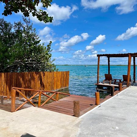 Casa Sol Y Luna -Beautiful Sunrises And Infinity Pool Bacalar Exterior photo