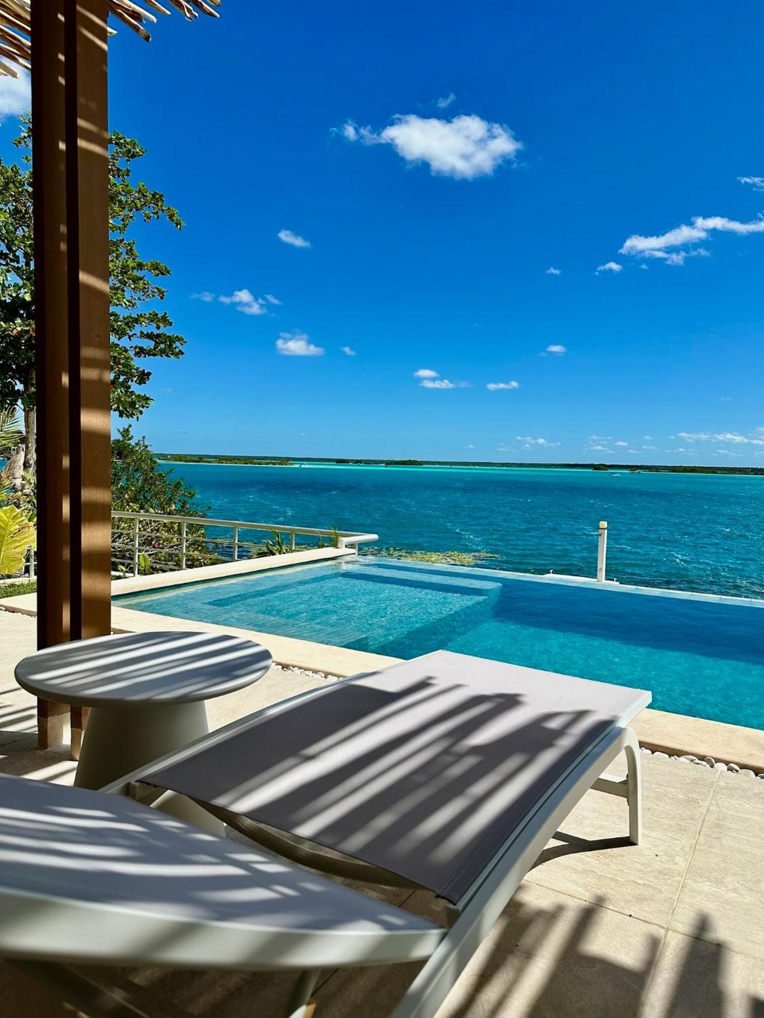 Casa Sol Y Luna -Beautiful Sunrises And Infinity Pool Bacalar Exterior photo